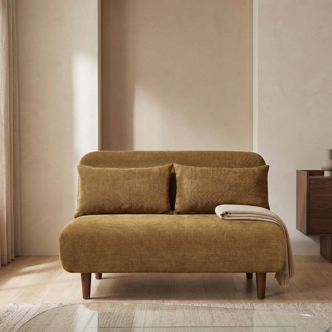 Nella - Canapé convertible 2 places en tissu