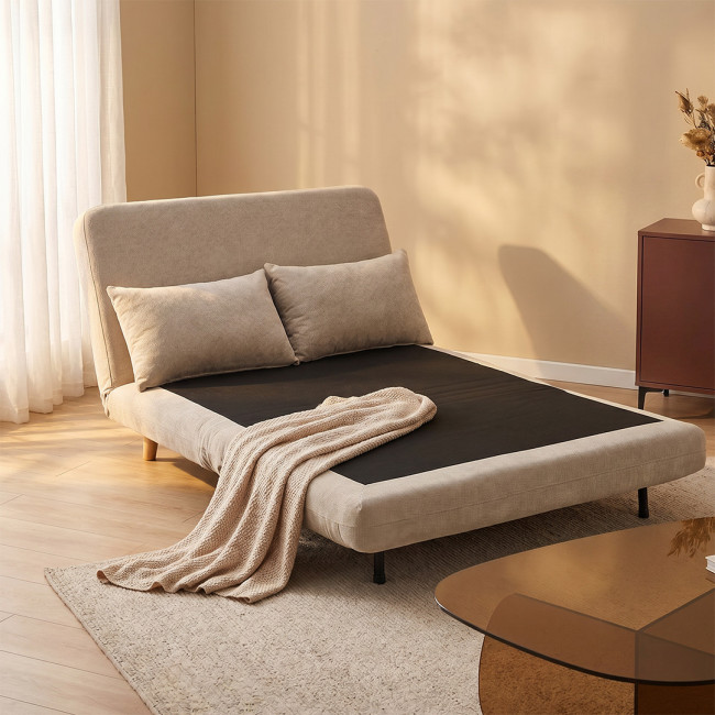 Nella - Canapé convertible 2 places en tissu