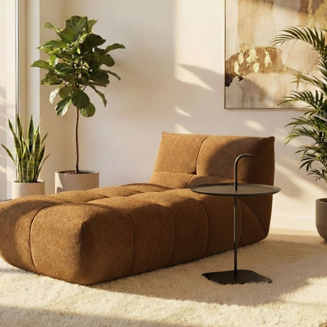 Sivo - Table d'appoint indoor/outdoor ronde en métal ø38cm