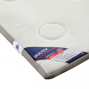 Memo 5 - Surmatelas à mémoire de forme 5 cm, accueil moelleux