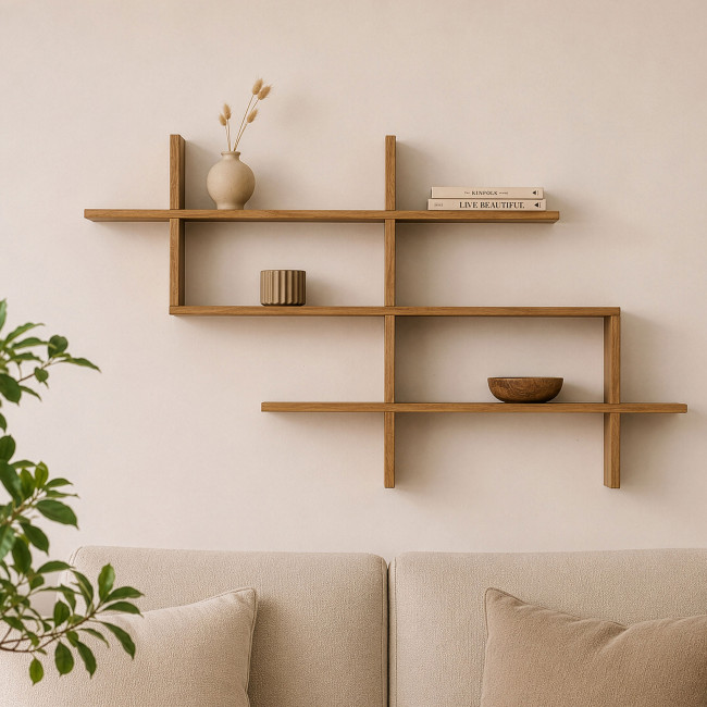 Graph - Étagère murale en bois L150cm