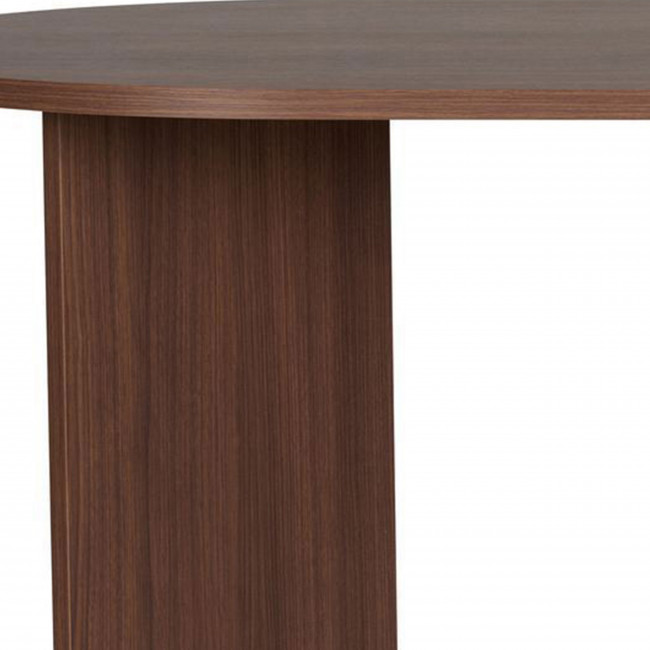 Sam - Table à manger 8 personnes ovale en bois