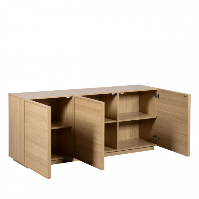 Joy - Buffet 3 portes en bois L160cm