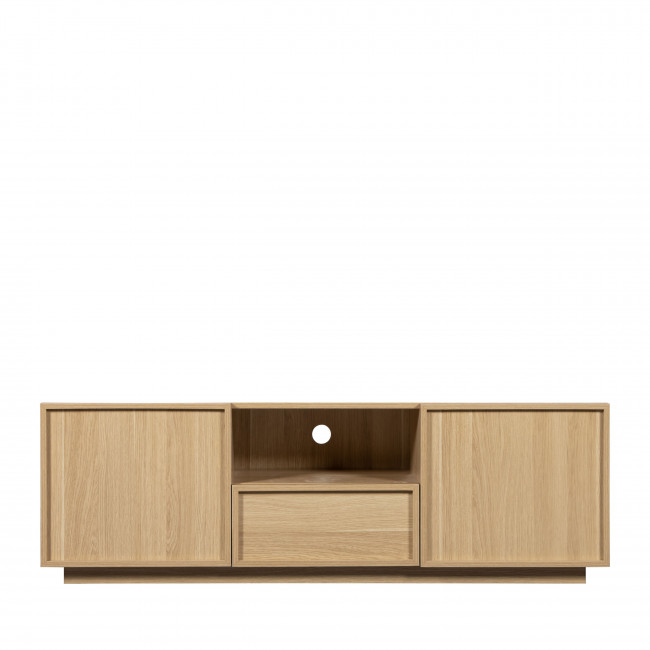 Joy - Meuble tv 2 portes en bois L140cm