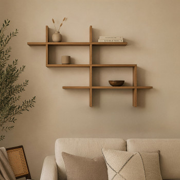 Graph - Étagère murale en bois L150cm