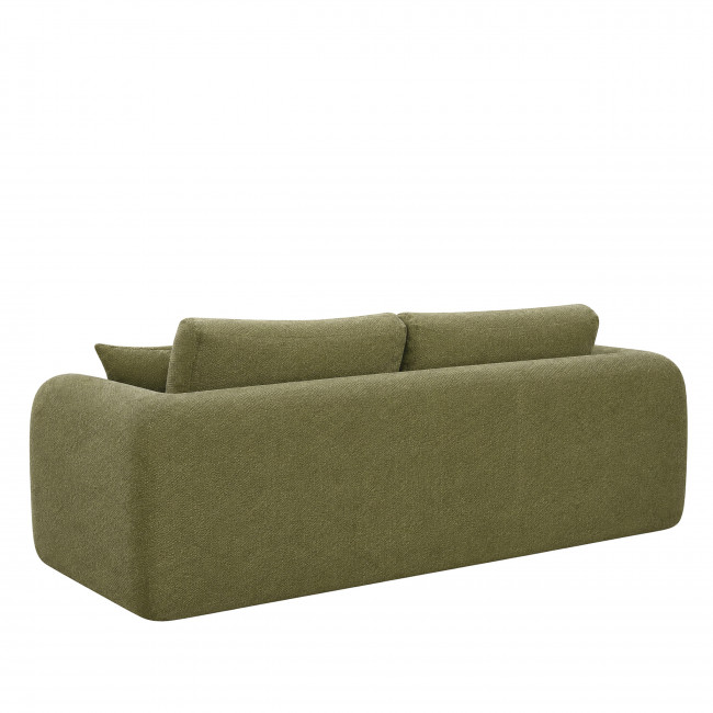 Lou - Canapé convertible compressé 3 places en tissu