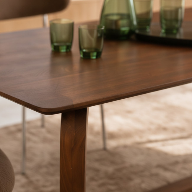 Django - Table à manger 8 personnes en bois massif