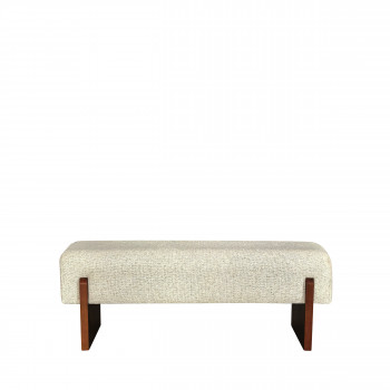 Sally - Banc en tissu et bois