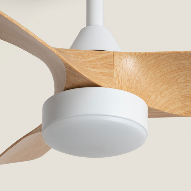 Erol - Ventilateur de plafond silencieux avec éclairage LED intégré