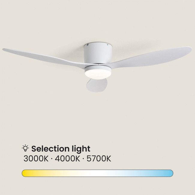 Pulse - Ventilateur de plafond silencieux LED intérieur/extérieur