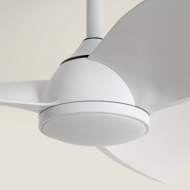 Breez - Ventilateur de plafond silencieux avec éclairage LED intégré