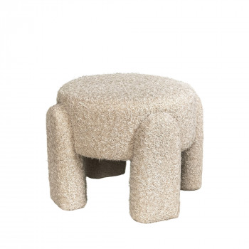 Nolan - Pouf en tissu