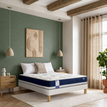 Oxygene-S- Matelas 100% ressorts, épaisseur 26cm, accueil moelleux