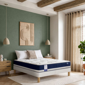 Oxygene-S- Matelas 100% ressorts, épaisseur 26cm, accueil moelleux