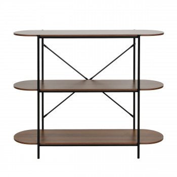 Janna - Etagère en bois et métal L115cm