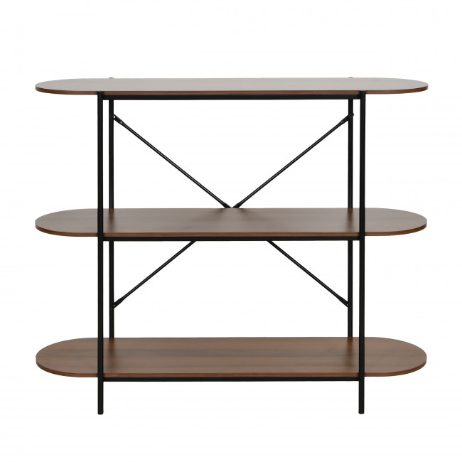 Janna - Etagère en bois et métal L115cm