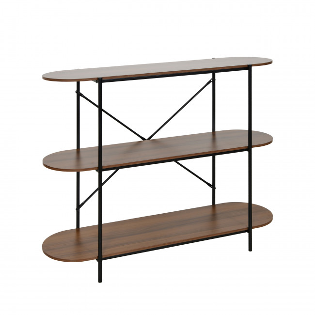 Janna - Etagère en bois et métal L115cm