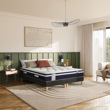 Nuit fraîche - Matelas Hybride fraîcheur 100% ressorts, accueil moelleux