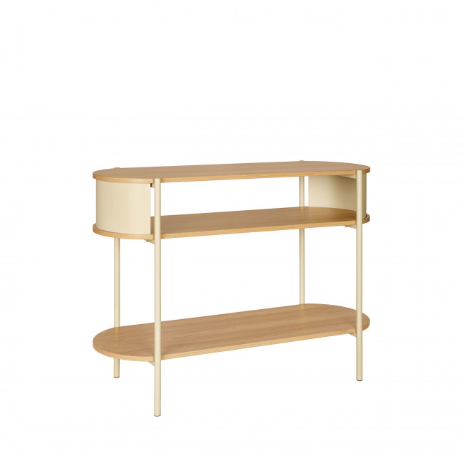 Paco - Console en bois et métal L100cm