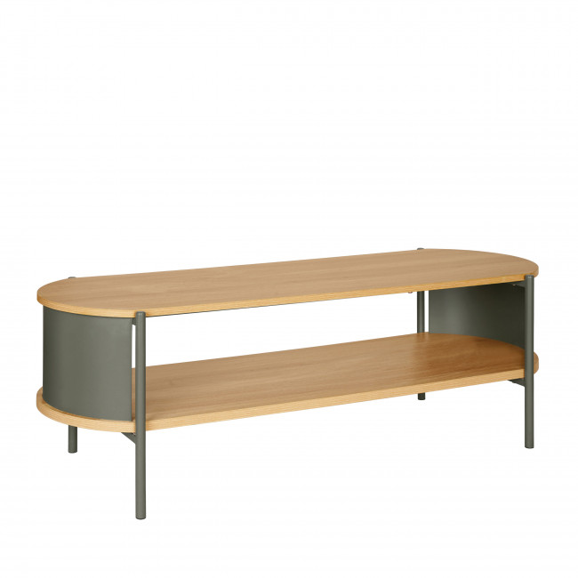 Paco - Meuble TV en bois et métal L120cm