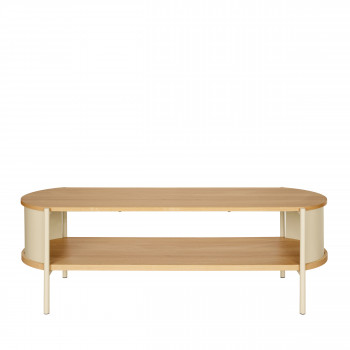 Paco - Meuble TV en bois et métal L120cm