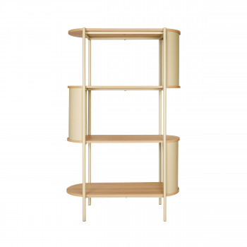 Paco - Etagère en bois et métal H133,5cm