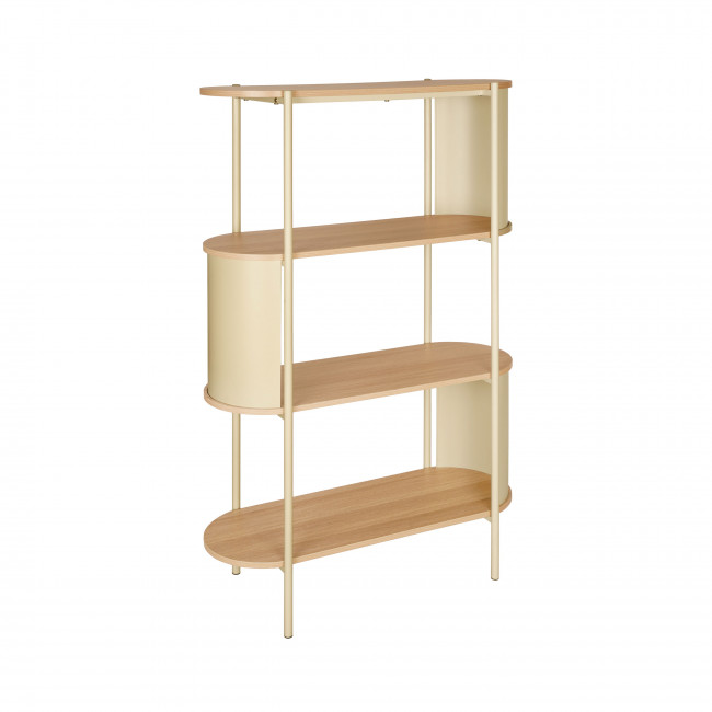 Paco - Etagère en bois et métal H133,5cm