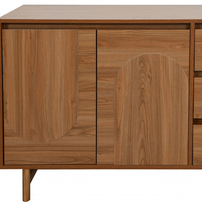 Abby - Buffet 2 portes 3 tiroirs en bois L110cm