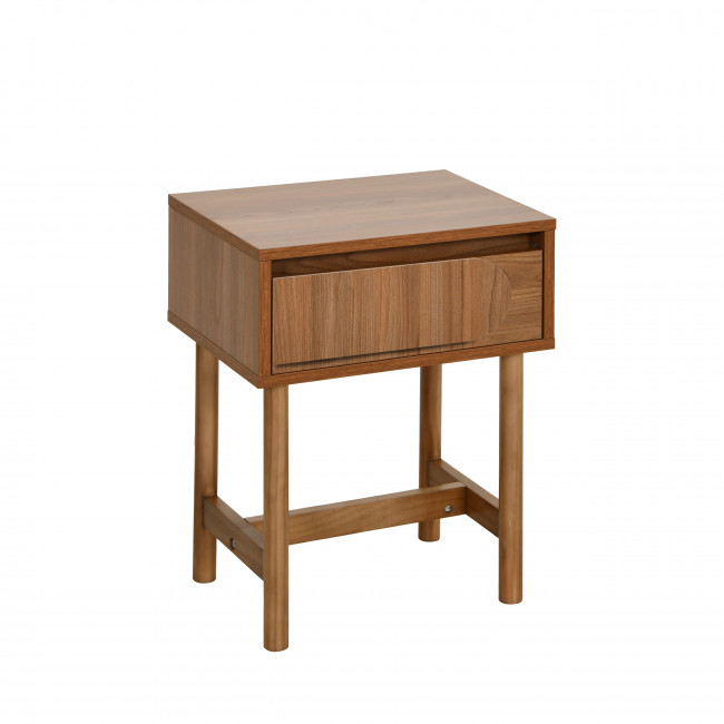 Abby - Table de chevet 1 tiroir en bois