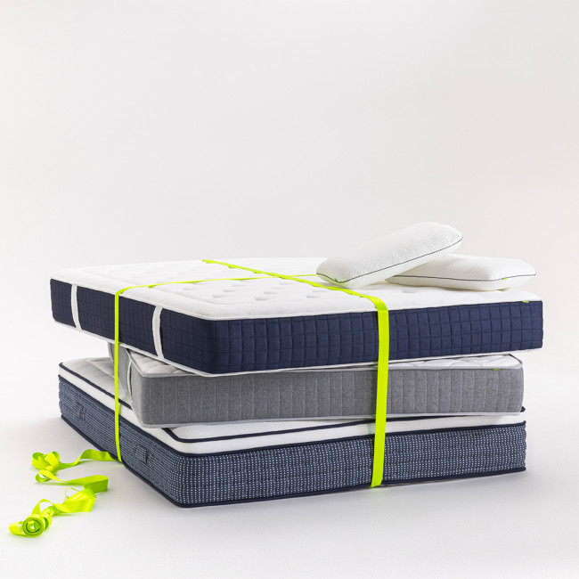 Somnia - Matelas à ressort et mémoire de forme, accueil moelleux