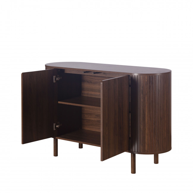Alma - Buffet 2 portes en bois L120cm