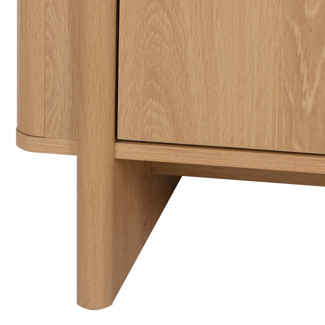 Oli - Buffet 2 portes en bois L80cm