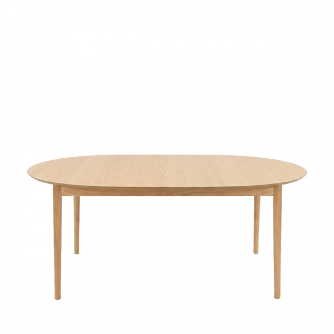 Essentia - Table à manger extensible en bois 6 à 10 personnes 180-220cm 