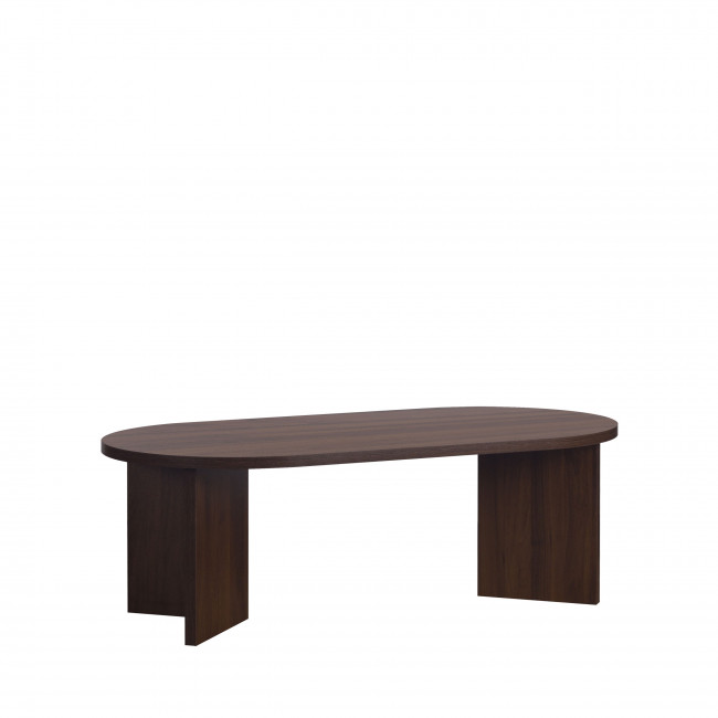 Calian - Table basse ovale en bois