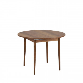Salvador - Table à manger extensible 4 à 6 personnes en bois 100-131x75cm