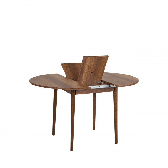 Salvador - Table à manger extensible 4 à 6 personnes en bois 100-131x75cm