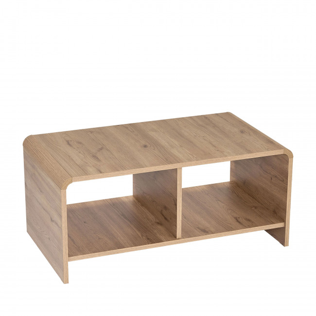 Arsen - Table basse en bois avec rangement