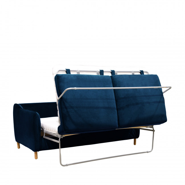 Vornay - Canapé convertible ouverture express 2 places en velours
