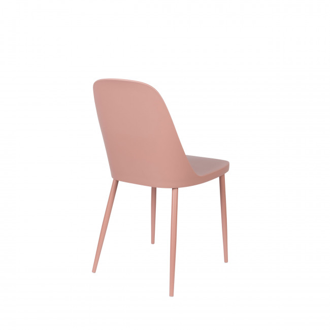 Pip - 2 chaises en résine et métal