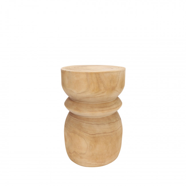 Bikkel - Tabouret en bois ø28cm