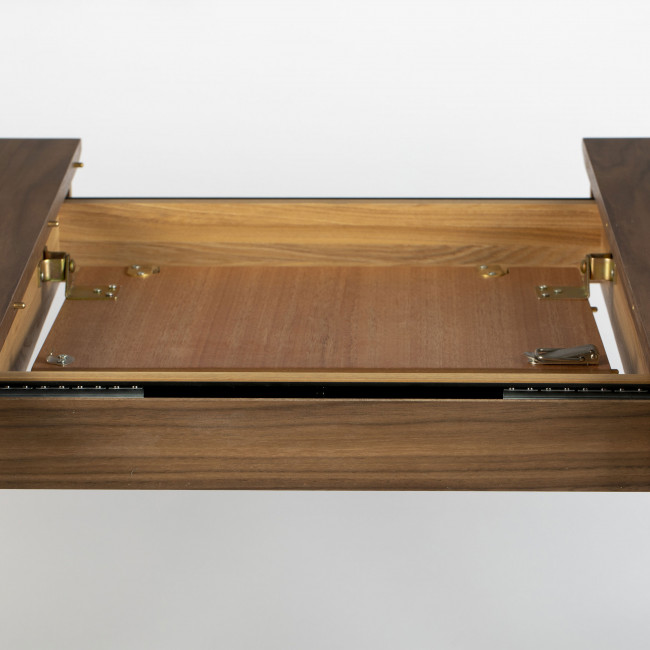 Table à manger extensible bois Glimps Zuiver