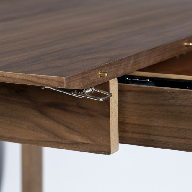 Table à manger extensible bois Glimps Zuiver