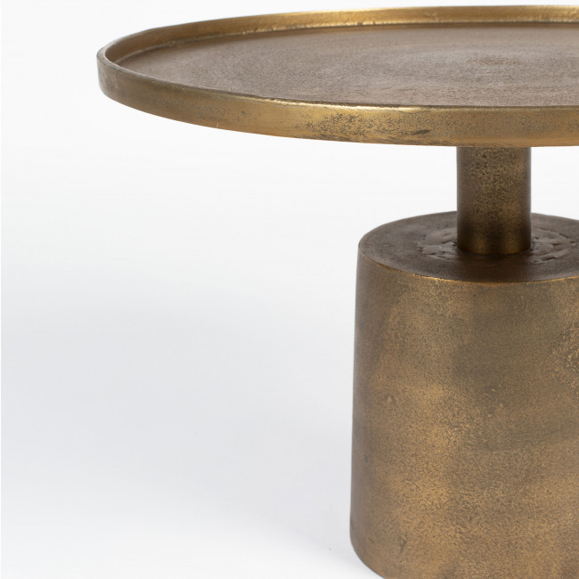 Mason - Table basse ronde en métal ø60cm