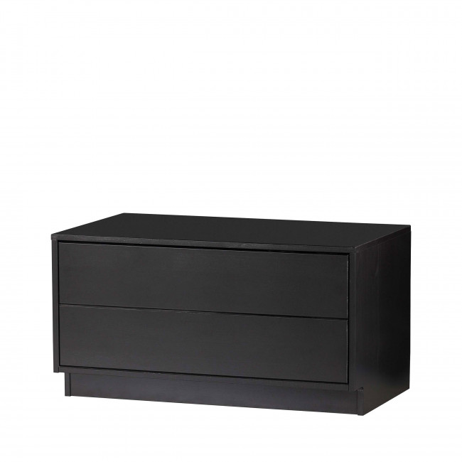 Finca - Meuble TV en bois massif de pin L75cm