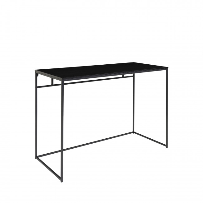 Vita – Bureau en métal et bois 100x45x75 cm