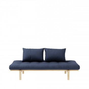 Pace - Daybed en bois naturel et tissu