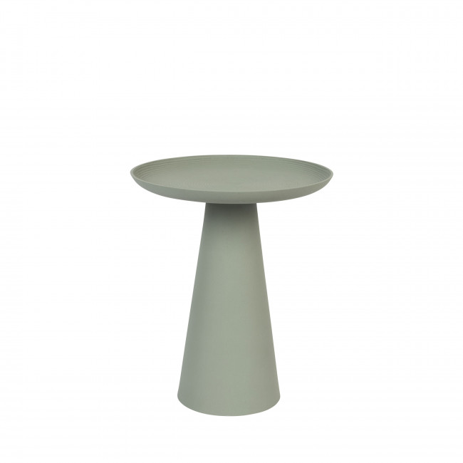 Ringar - Table d'appoint ronde en aluminium ø34,5cm