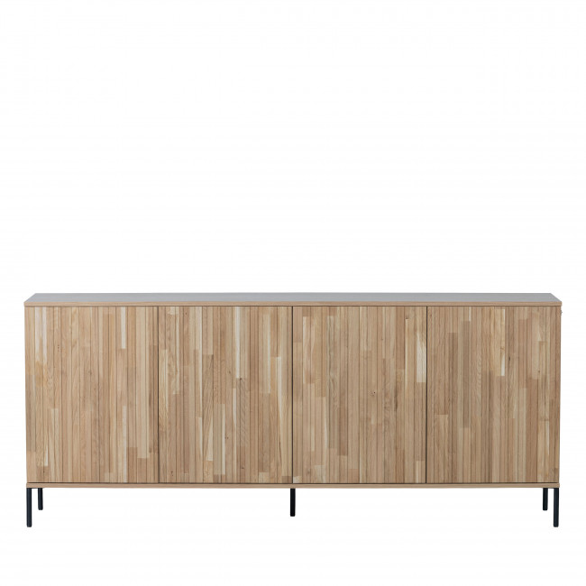 New gravure - Buffet 4 portes en bois L200cm
