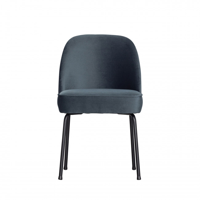 Lot de 2 chaises design en velours Vogue