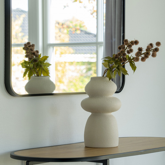Nosara - Vase de forme organique en grès H26,5cm